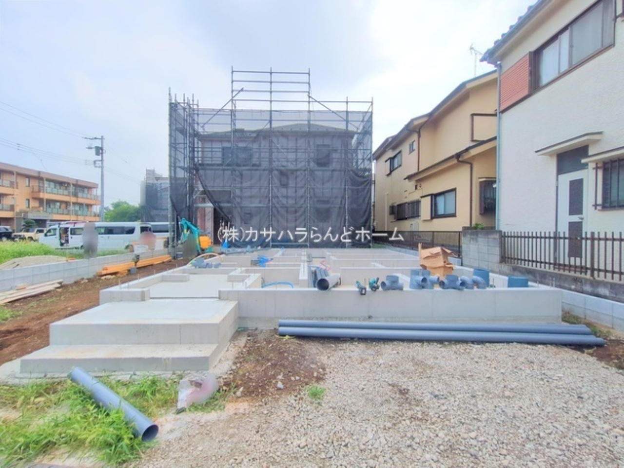 川越市南大塚１３期　新築一戸建て　全１１棟現場　1号棟