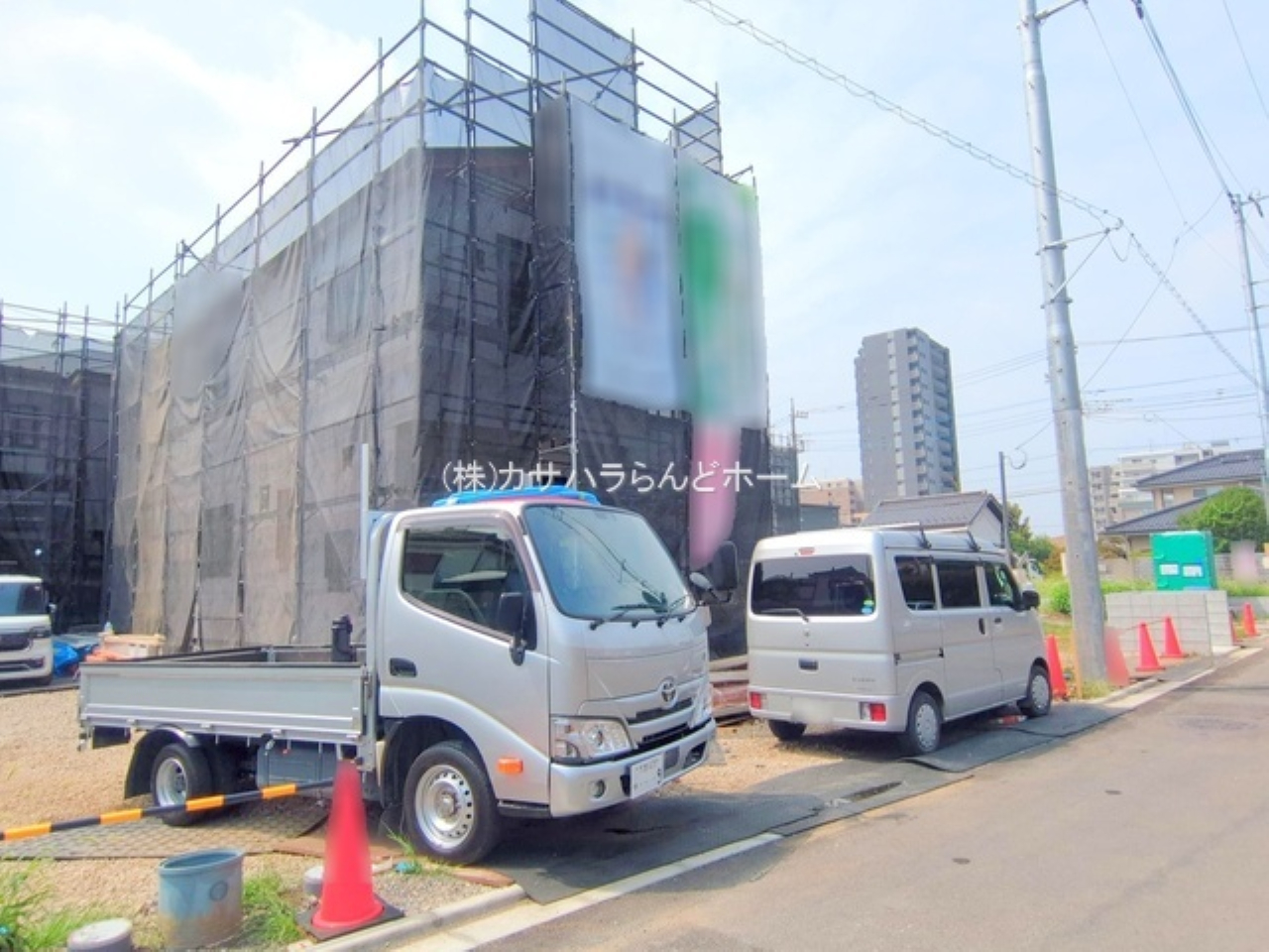 川越市南大塚１３期　新築一戸建て　全１１棟現場　８号棟