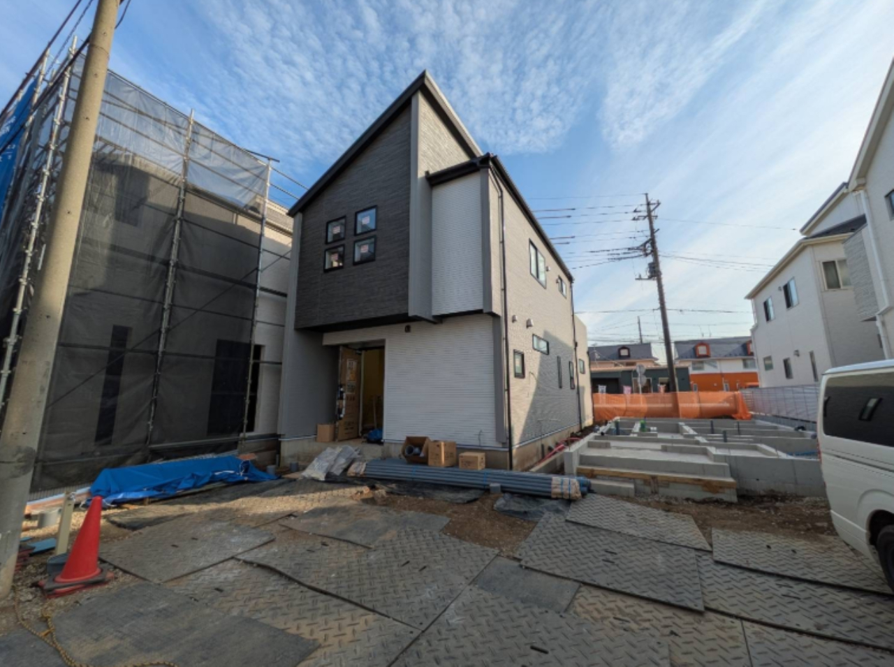 川越市仙波町３丁目３期　新築一戸建て　全４棟現場　２号棟