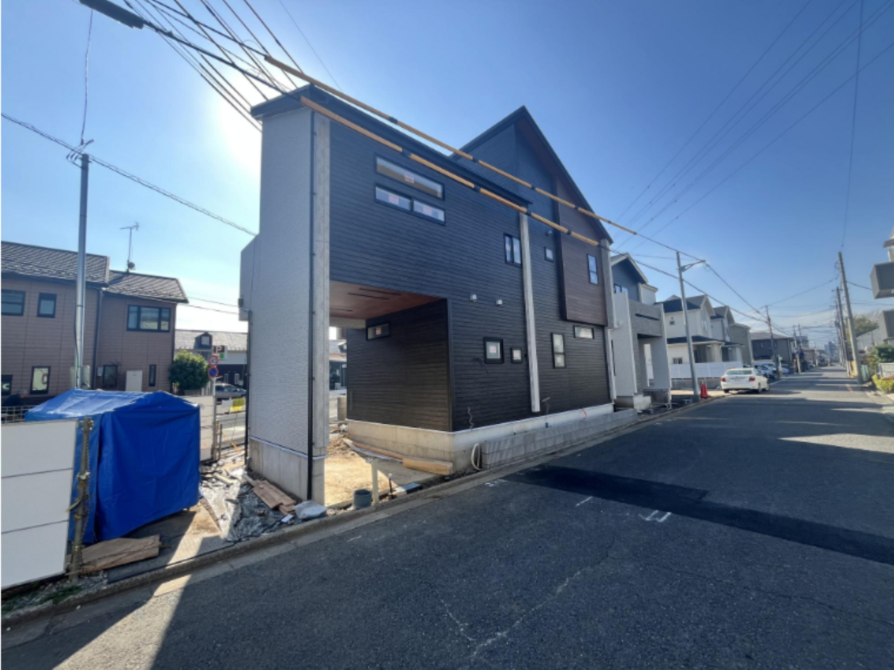 川越市仙波町３丁目３期　新築一戸建て　全４棟現場　４号棟