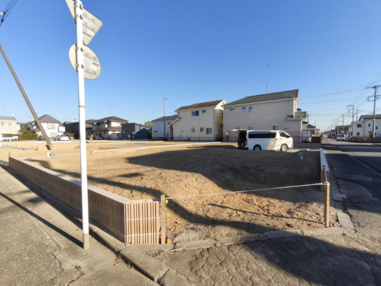 越生町越生東６丁目　新築一戸建て　全４棟現場　１号棟