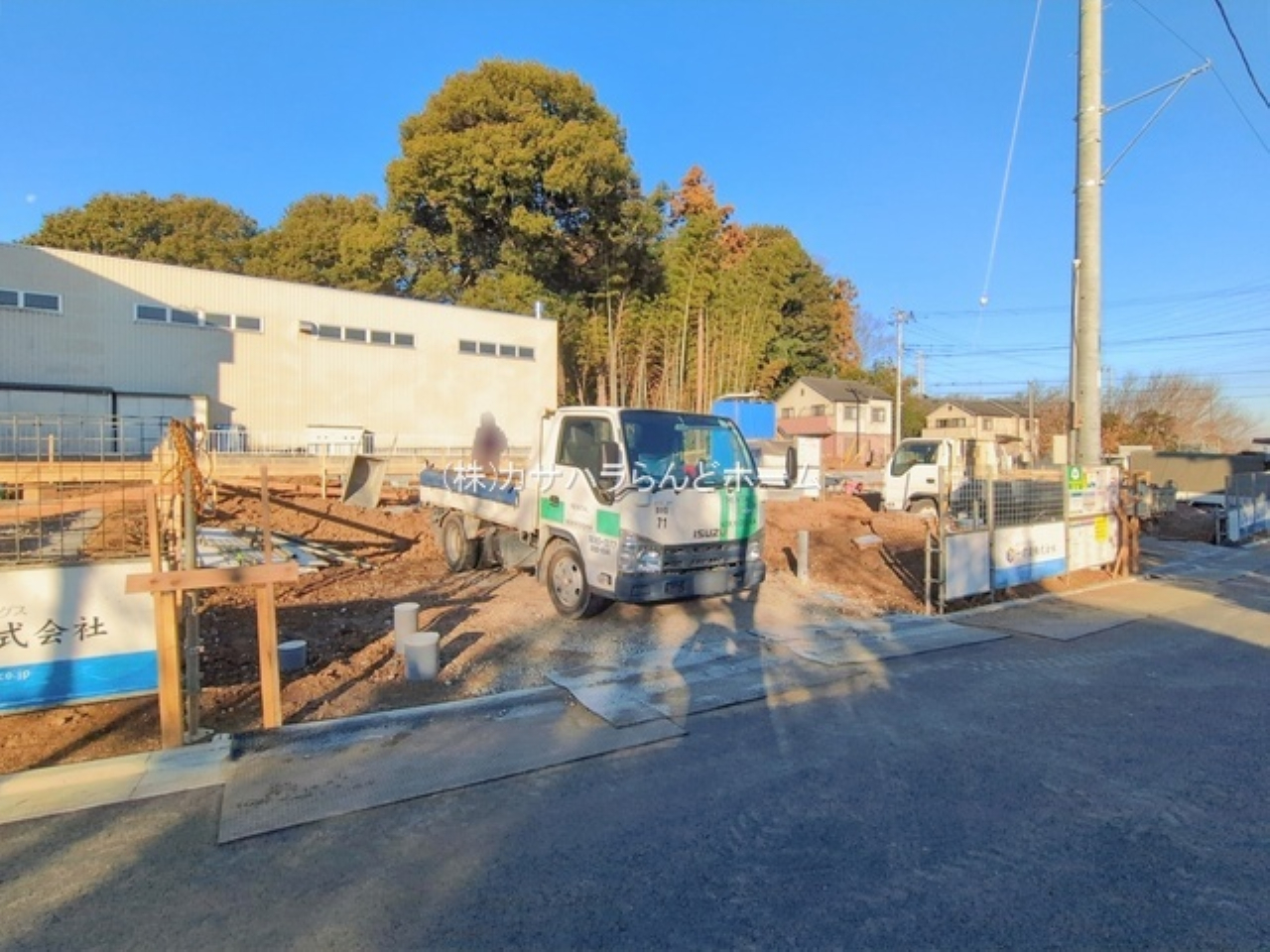 川越市下小坂　新築一戸建て　全５棟現場　３号棟