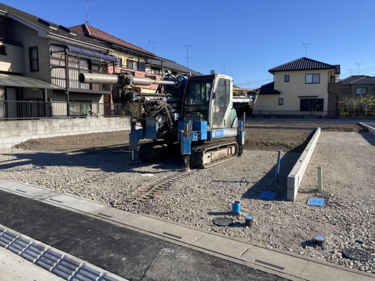 比企郡吉見町東野第２　新築一戸建て　全５棟現場　１号棟
