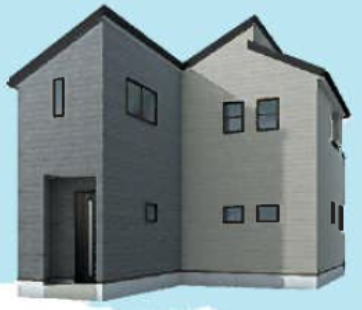 川越かすみ野第３期　新築一戸建て　全２棟現場　２号棟