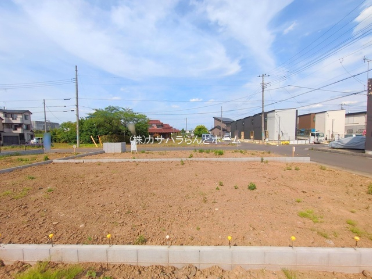 川越市藤木町　建築条件無し売地　全５区画　R7-２