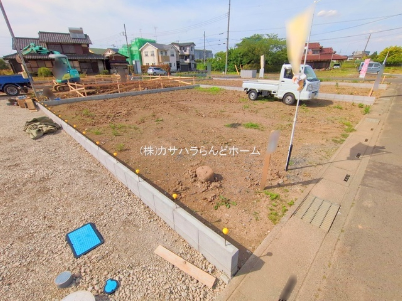 川越市藤木町　建築条件無し売地　全５区画　R7-４