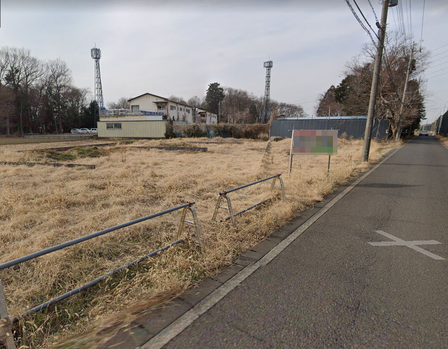 川越市下松原　建築条件無し売地　全６区画