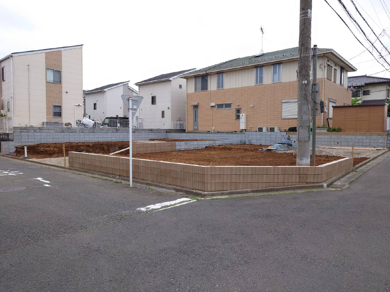 川越市川鶴３丁目　新築一戸建て　全２棟現場　仲介手数料無料