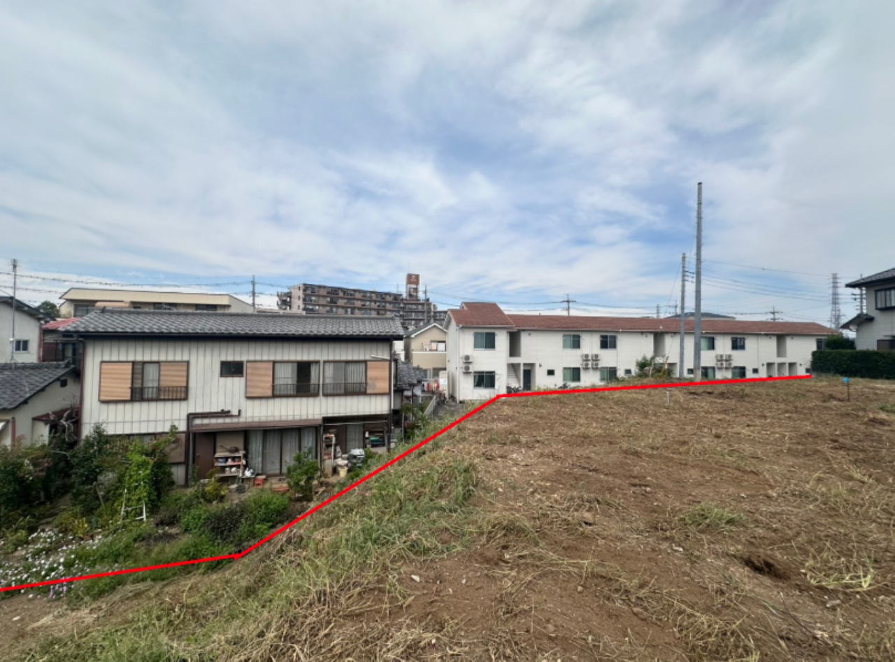 川越市小仙波町２丁目　建築条件無し売地　全９区画　仲介手数料無料土地！