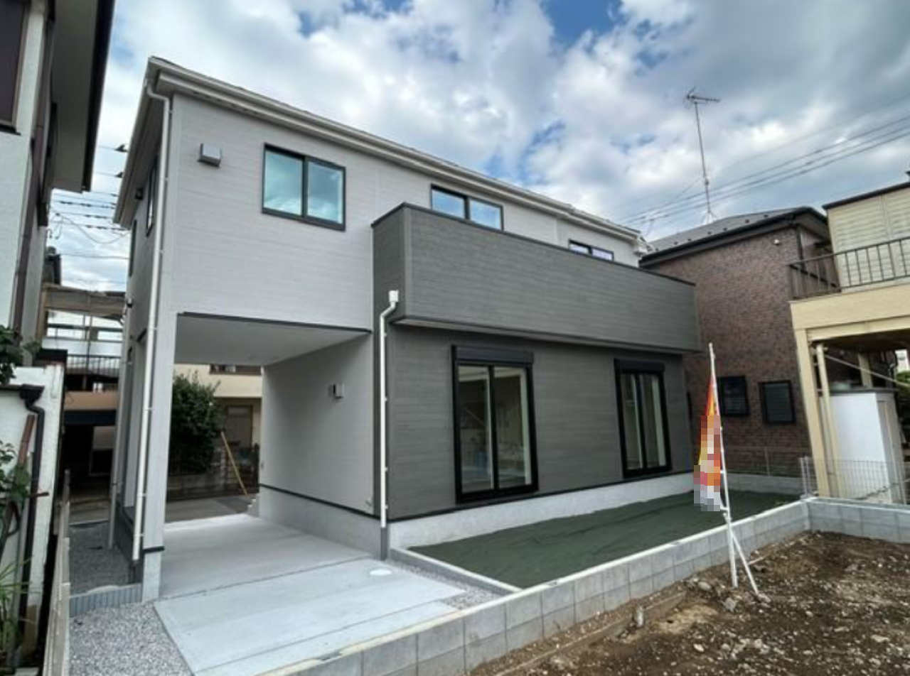 川越市砂新田３丁目第１期　新築一戸建て　全２棟現場　仲介手数料無料_画像1