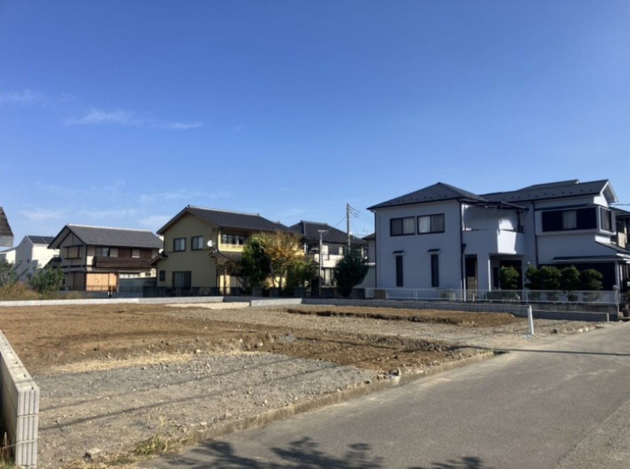 川越市今成２丁目　新築一戸建て　全３棟現場　新築仲介手数料０円無料！