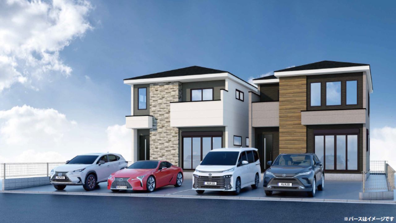 鶴ヶ島市上広谷１８期　新築一戸建て　全２棟現場　２号棟_画像1