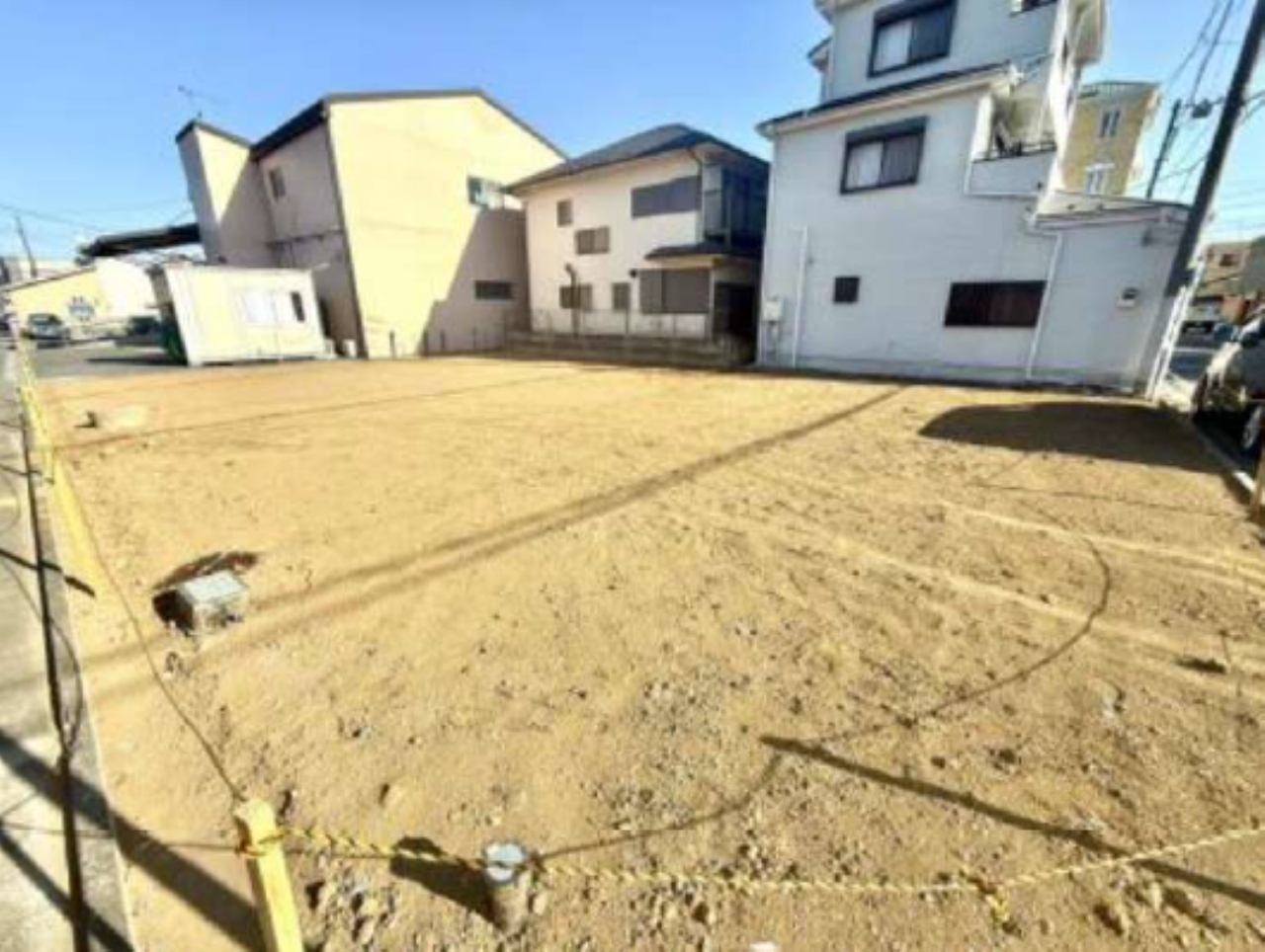 川越市広栄町　建築条件無し売地　全２区画　仲介手数料無料土地！_画像1