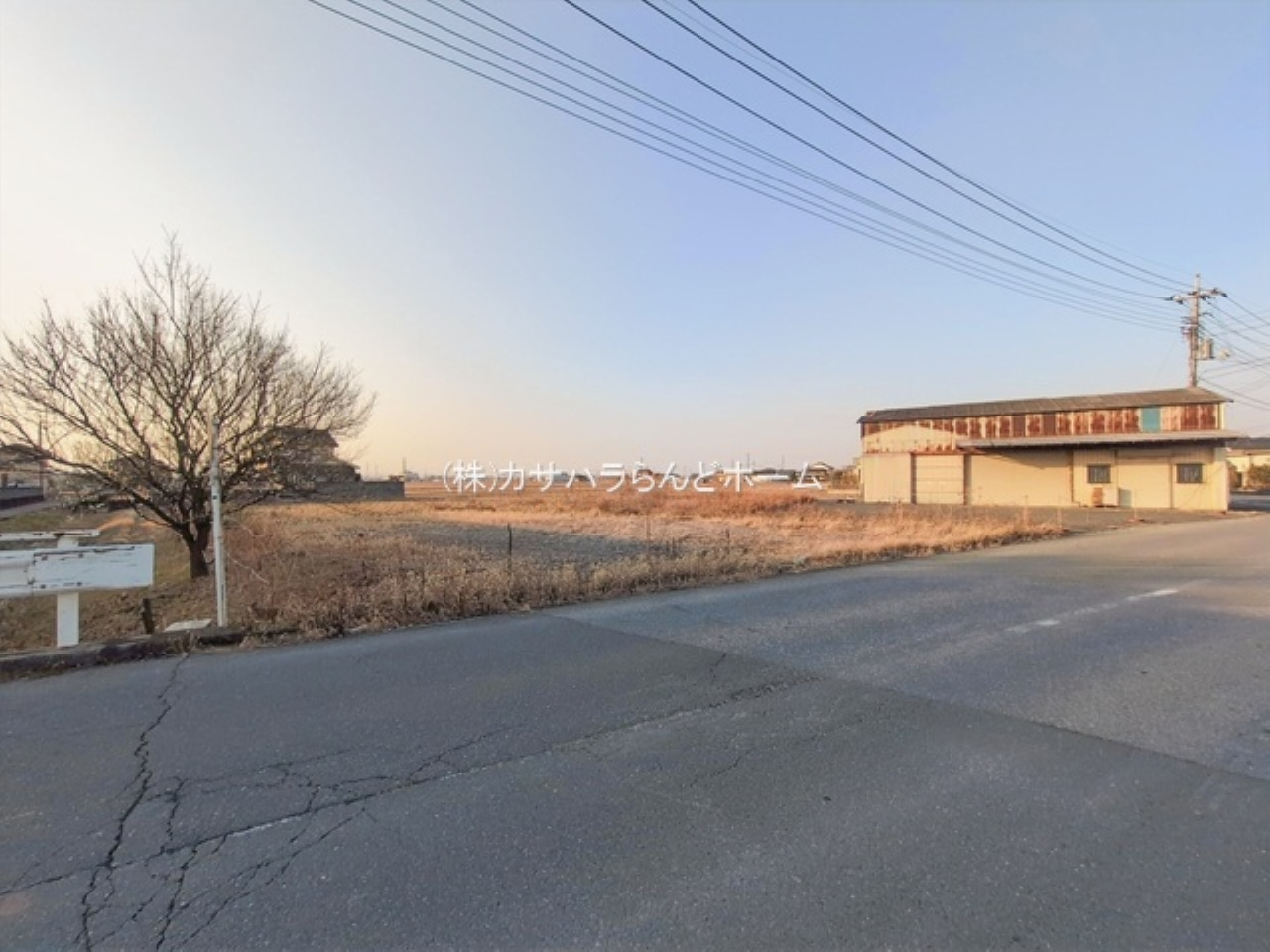 川越市北田島　建築条件無し売地　全４区画　仲介手数料無料土地！_画像1