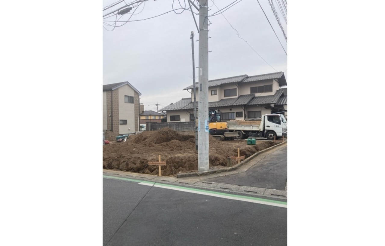 東松山市松葉町　新築一戸建て　全２棟現場　新築仲介手数料０円無料！