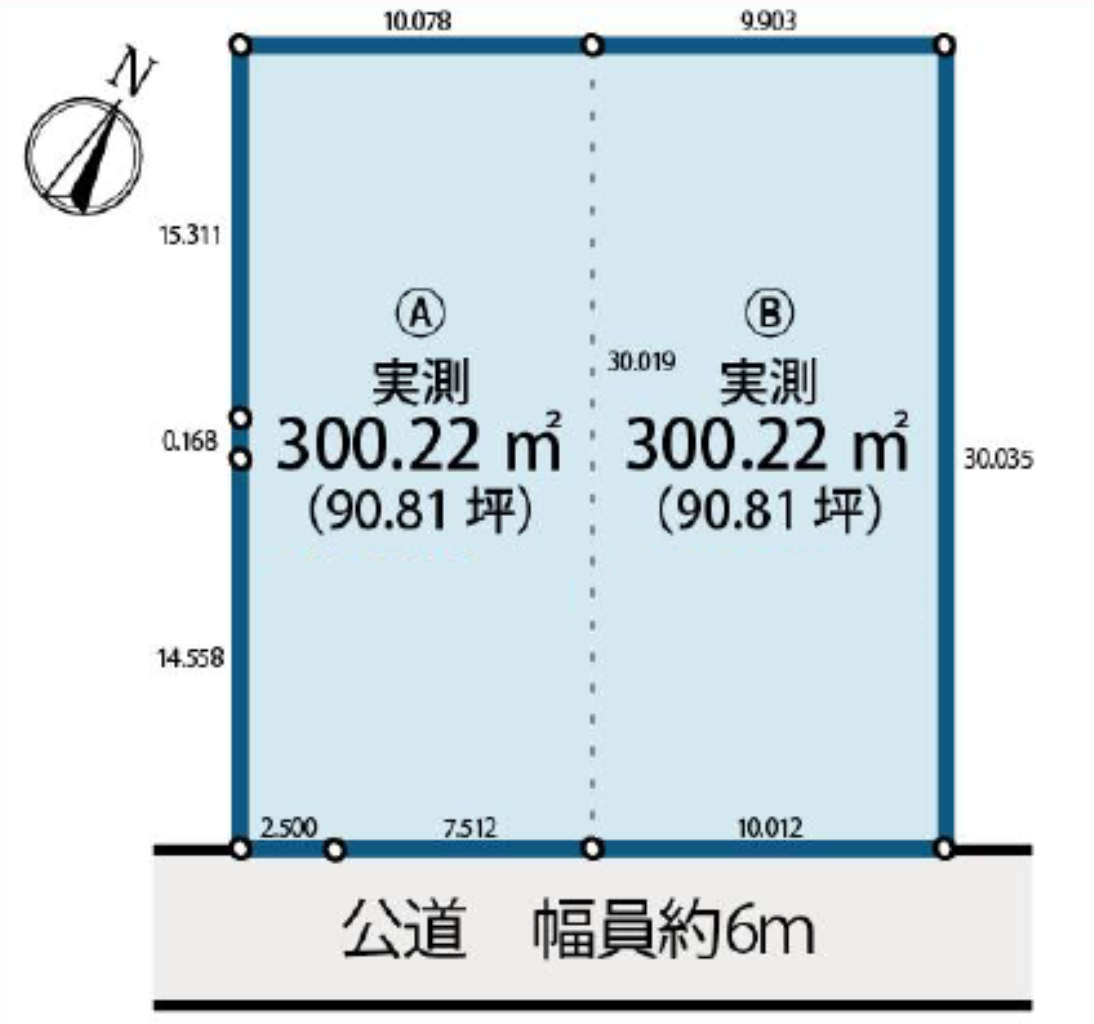 川越市南通町　建築条件無し売地　仲介手数料無料_画像1