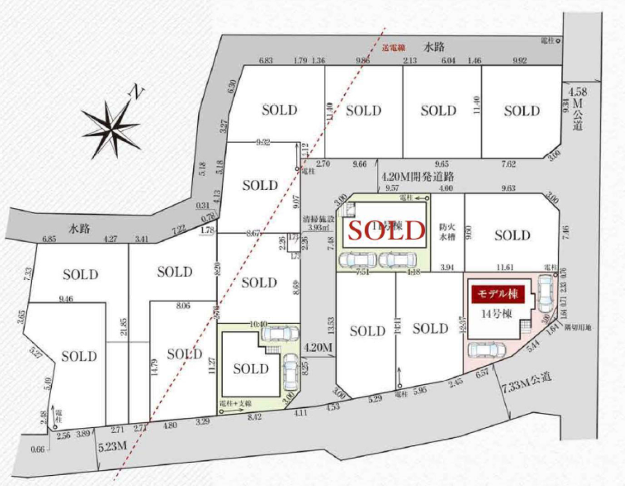 川越市小仙波町１１期　新築一戸建て　全１４棟現場　仲介手数料無料_画像2