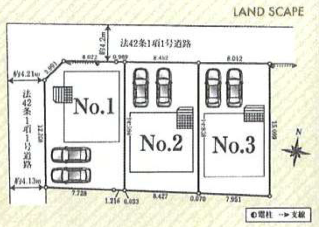 川越市笠幡第４４　新築一戸建て　全３棟現場　仲介手数料無料_画像2