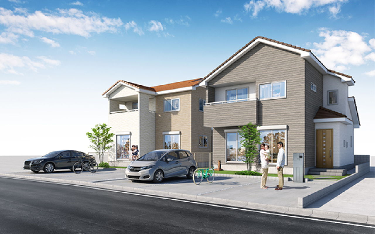 鶴ヶ島市中新田　新築一戸建て　全３棟現場　仲介手数料無料_画像2