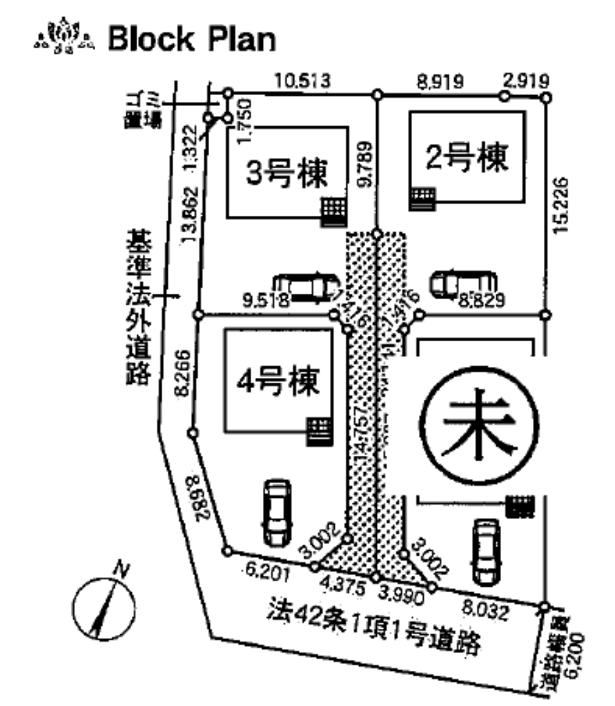 比企郡川島町伊草第２　新築一戸建て　全４棟現場　新築仲介手数料０円無料！_画像3