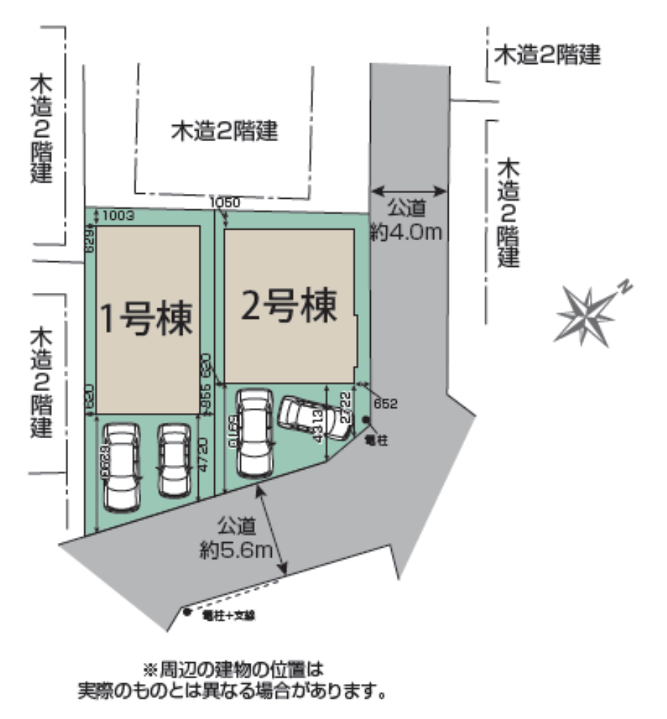 川越市かすみ野１丁目　新築一戸建て　全２棟現場　新築仲介手数料０円無料！_画像3