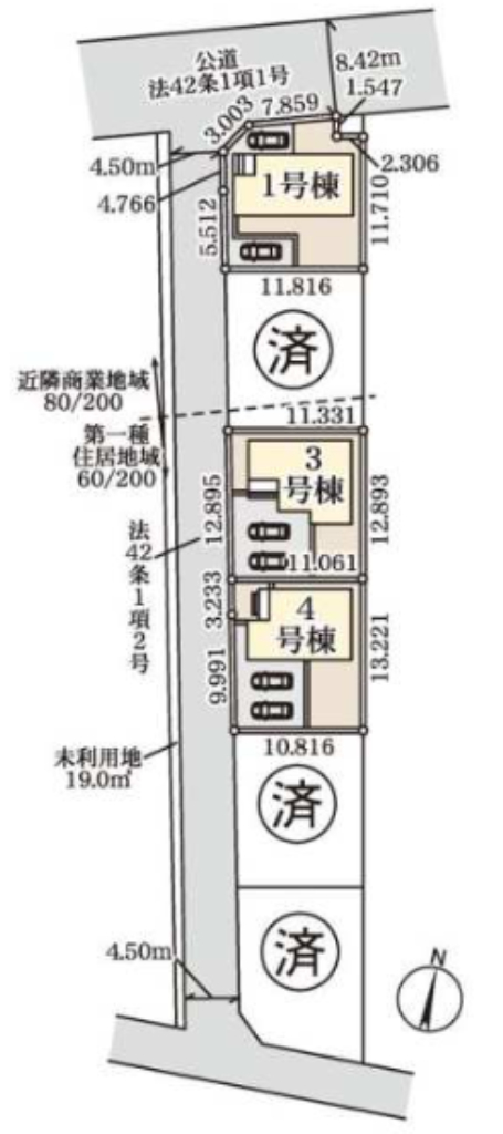 東松山市松葉町　新築一戸建て　全６棟現場　新築仲介手数料０円無料！_画像3