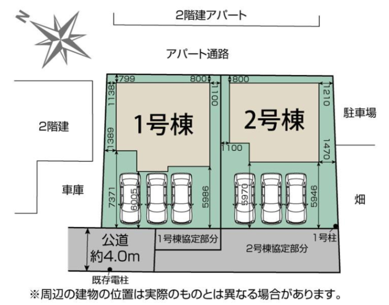 川越市大塚２丁目　新築一戸建て　全２棟現場　新築仲介手数料０円無料！_画像3