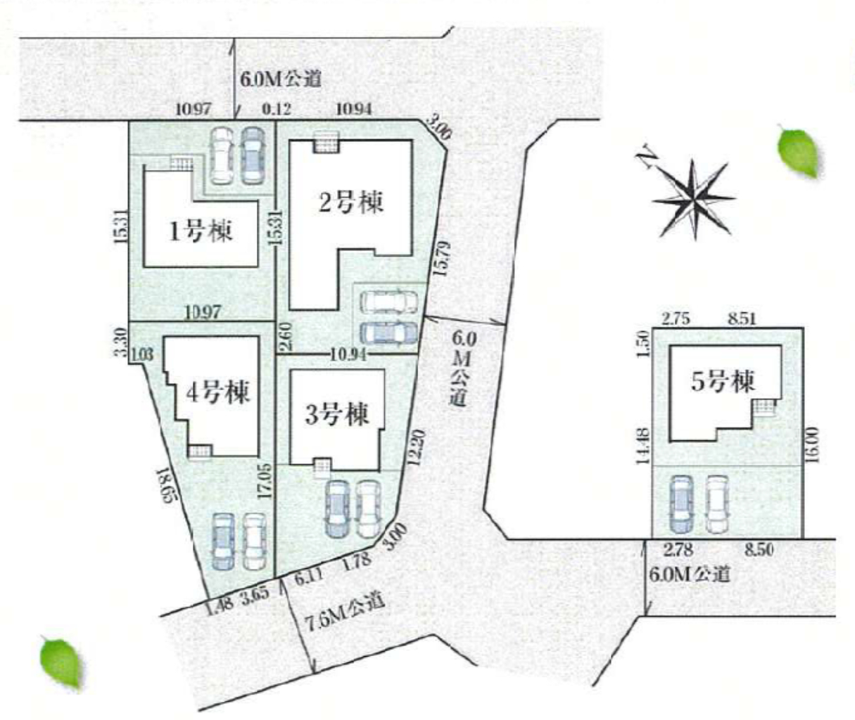坂戸市にっさい花みず木１１期　新築一戸建て　全５棟現場　新築仲介手数料０円無料！_画像3