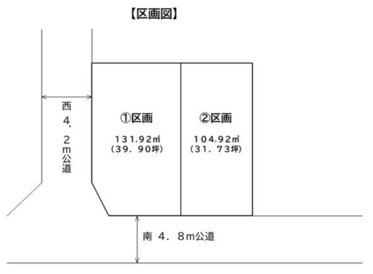 川越市むさし野　建築条件付き売地　全２区画_画像3