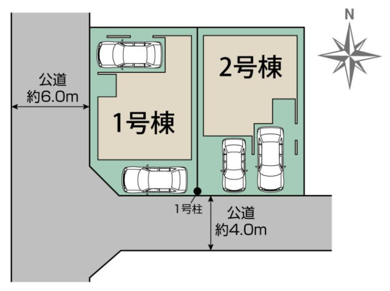 川越市並木　新築一戸建て　全２棟現場　新築仲介手数料０円無料！_画像3