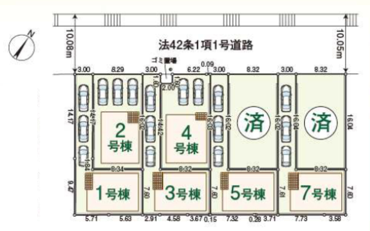 川越市諏訪町第２　新築一戸建て　全８棟現場　新築仲介手数料０円無料！_画像3