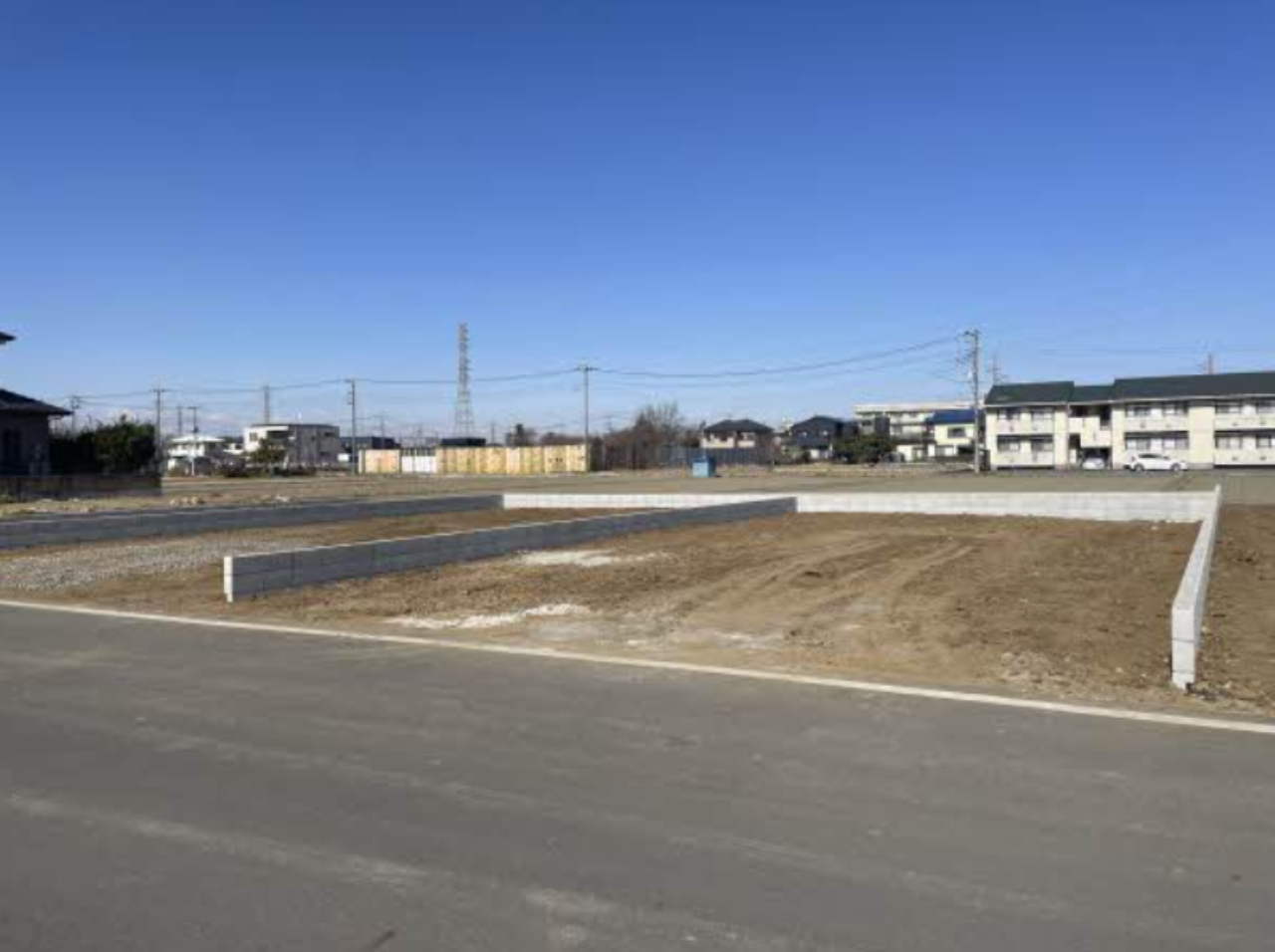 川越市山田　建築条件無し売地　全３区画_画像4