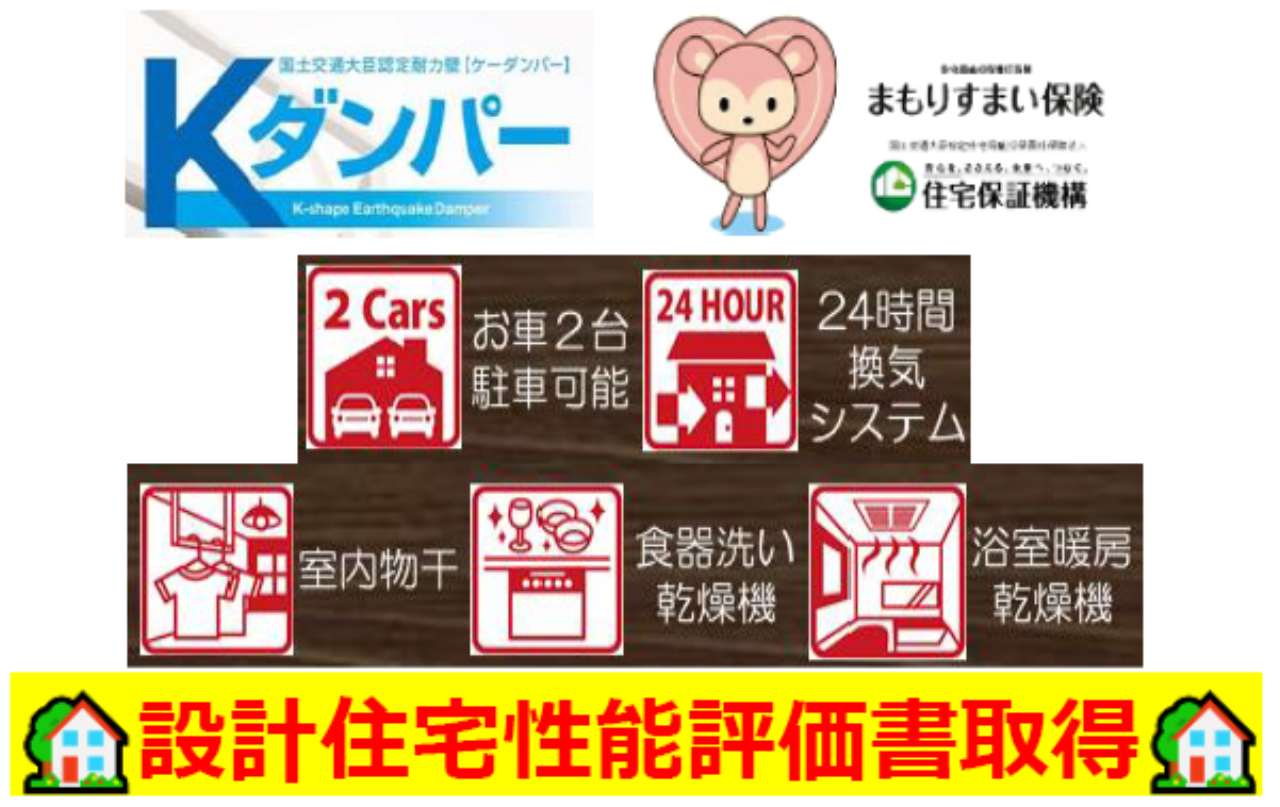 東松山市松山町３丁目　新築一戸建て　新築仲介手数料０円無料！_画像4