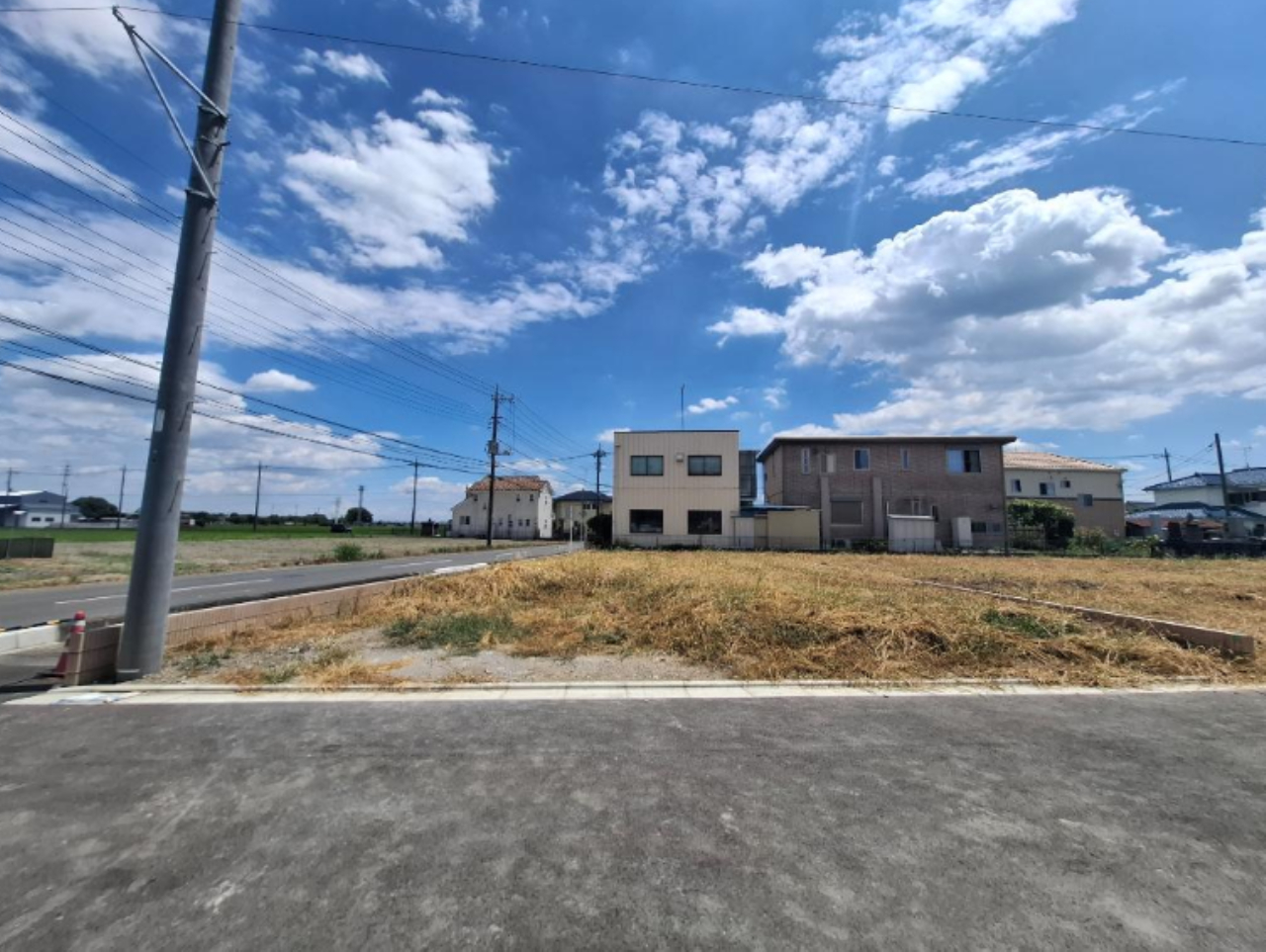 川越市鴨田 建築条件無し売地 全9区画 仲介手数料無料土地!_画像4