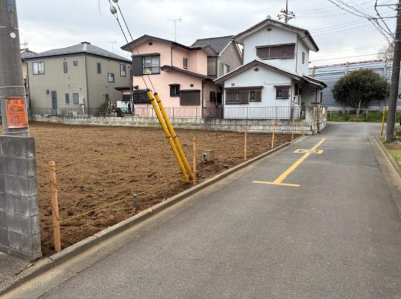 鶴ヶ島市藤金第１３　新築一戸建て　全２棟現場_画像4