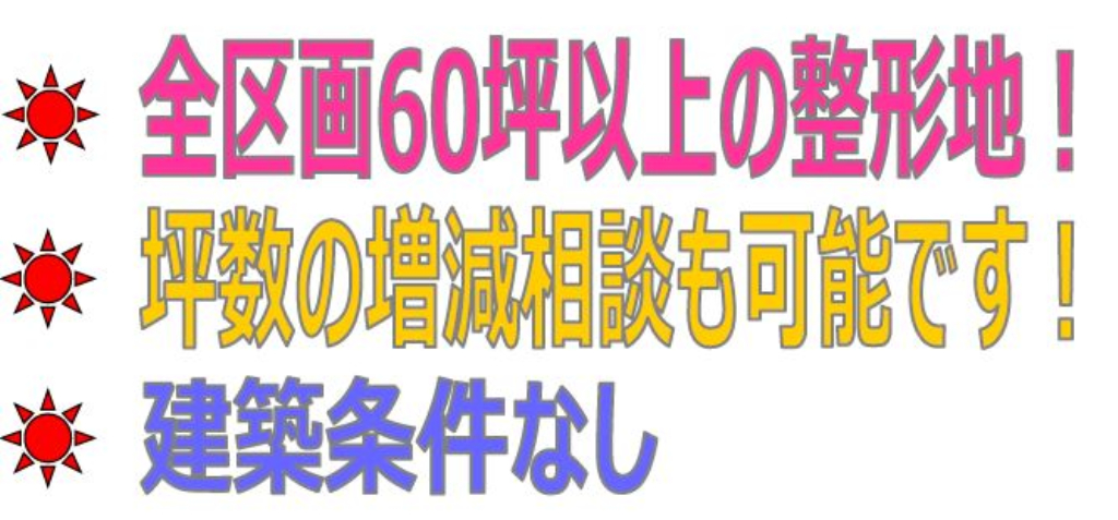 川越市古谷上　建築条件無し売地　全３区画　仲介手数料無料土地！_画像5