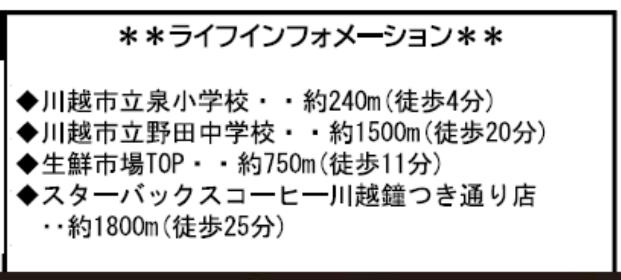川越市今成７期　建築条件無し売地　全３区画　仲介手数料無料土地！_画像5